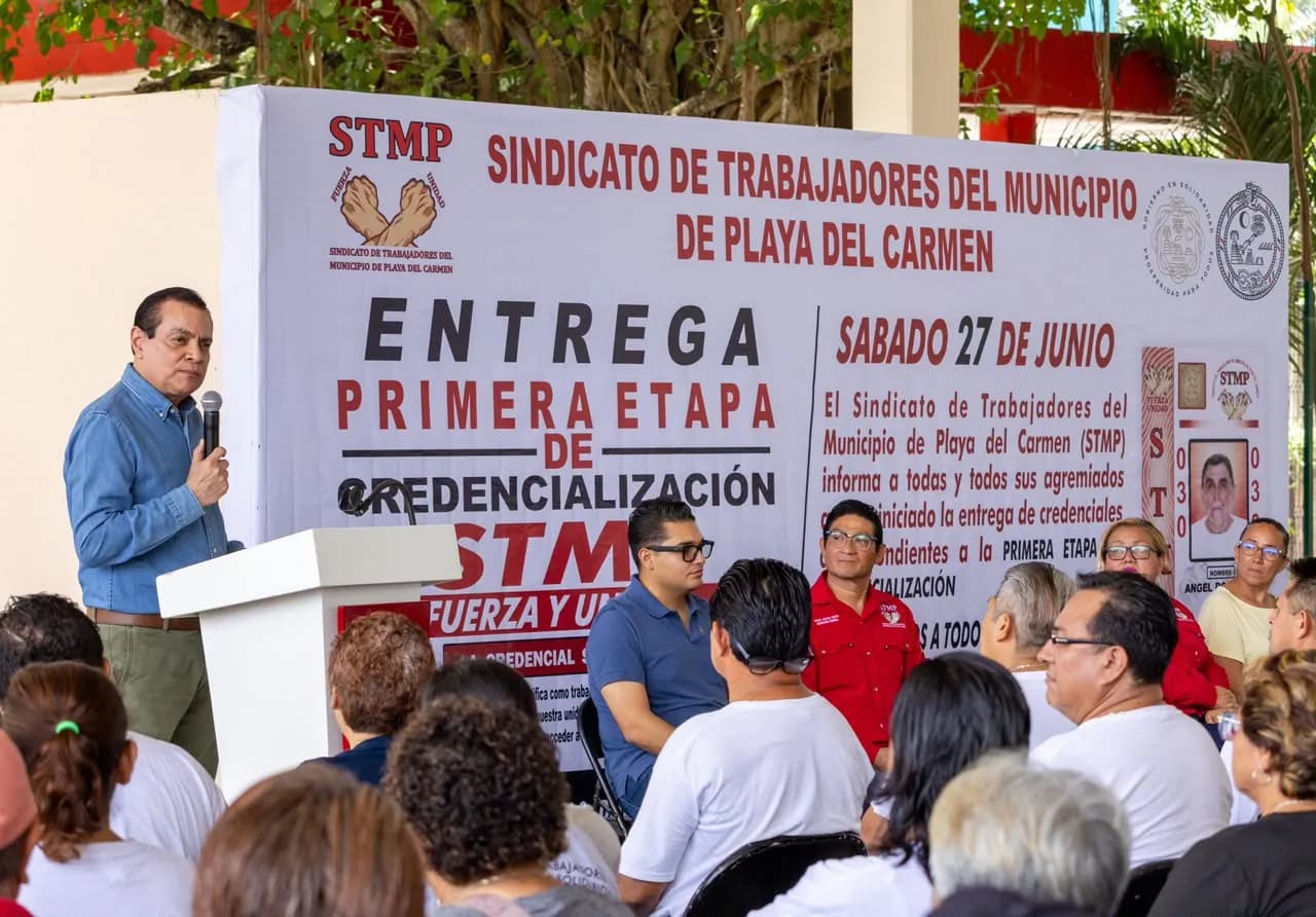 Gobierno de Playa del Carmen fortalece los derechos laborales de trabajadores del Ayuntamiento
