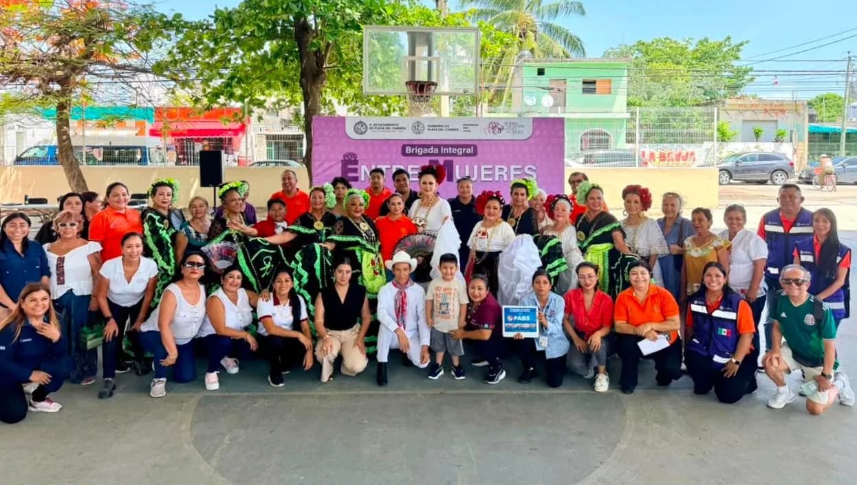 Gobierno de Estefanía Mercado impulsa acciones de apoyo integral para las mujeres de Playa del Carmen