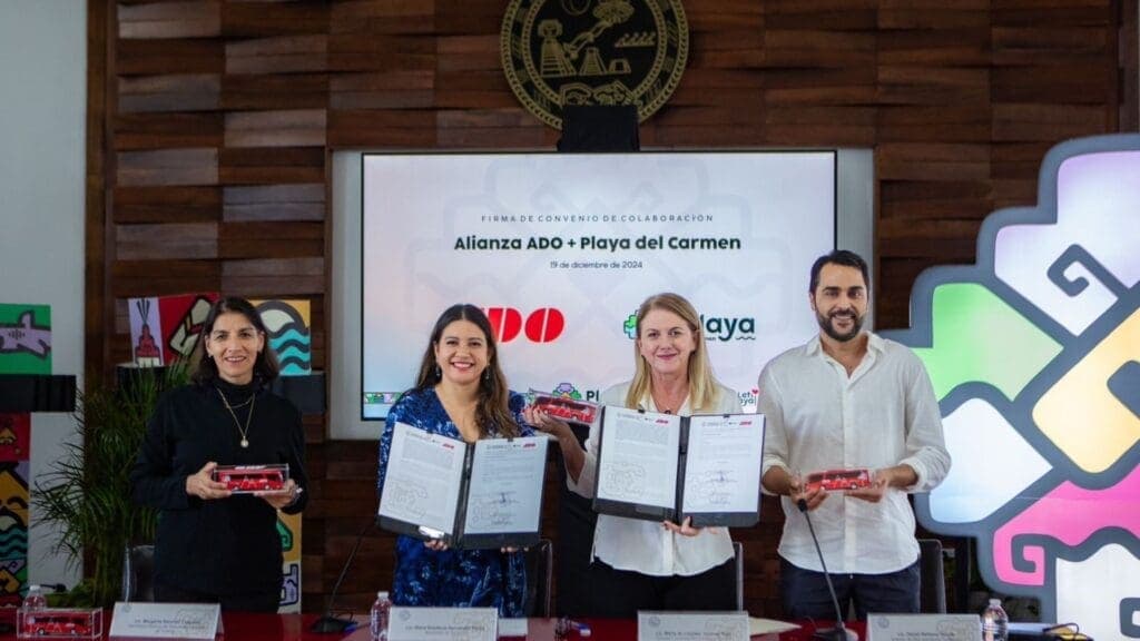 ADO se suma a la promoción turística de la marca Ciudad Playa del Carmen y la App “Let´s Playa”