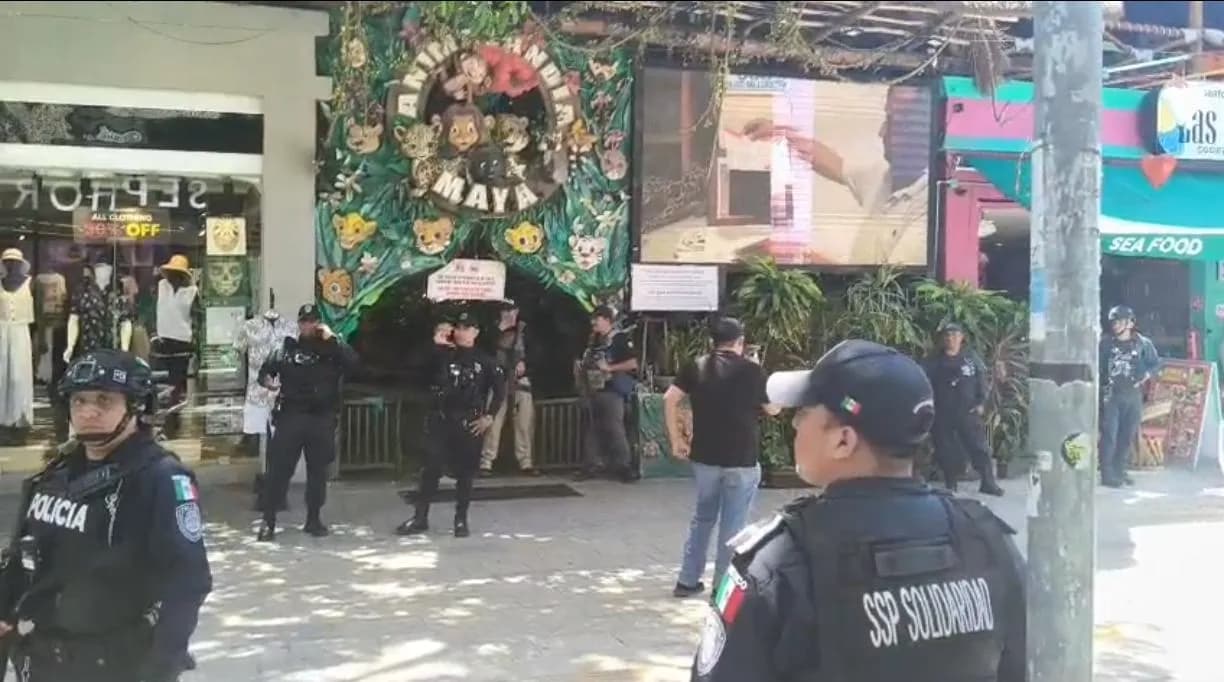 Operativo en Animalandia Maya en Playa del Carmen deja cinco detenidos, incluido su propietario.
