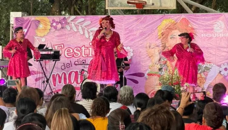 Disfrutaron la presentación de Ruperta Pérez Sosa