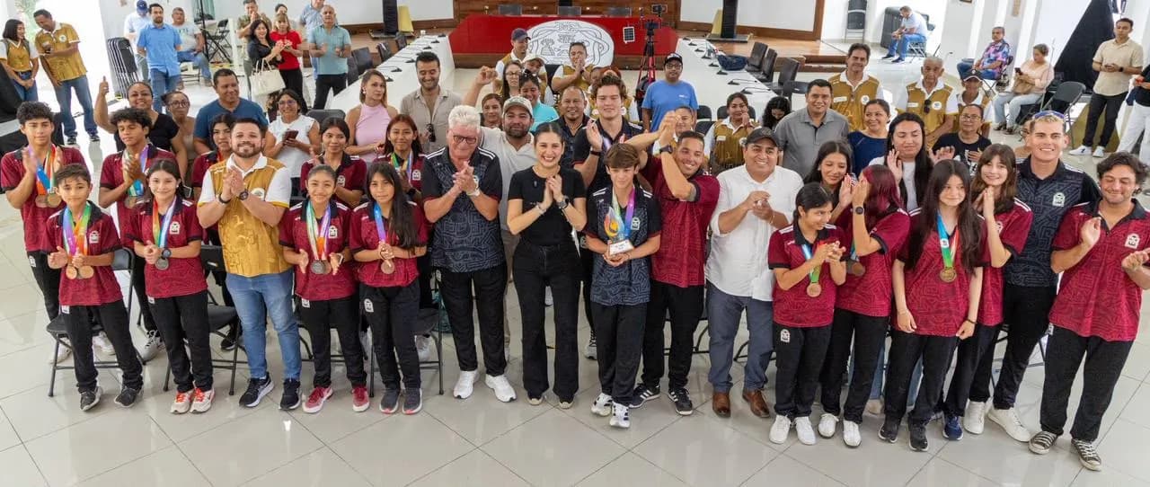 Playa del Carmen brilla en Olimpiada Nacional CONADE con 72 medallas